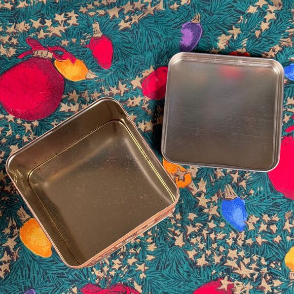 Lot of 2 Vtg Potpourri Press Christmas Tins Nutcracker Ballet and Post Office - Picture 11 of 15